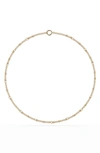 Spinelli Kilcollin Gravity 18k Yellow Gold Mixed-link Necklace In Pink