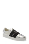 GIVENCHY URBAN STREET LOGO BAND SNEAKER,BE0005E13T