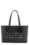LOEWE WORDS EAST/WEST LEATHER TOTE,A717P29X04