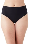 B.tempt'd By Wacoal B.bare High Waist Thong In Night