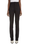 Isabel Marant Palirok Cotton Straight Pants In Black 01bk