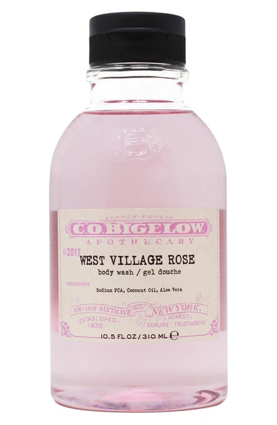 C.o. Bigelow West Village Rose Body Wash, 10.5 oz In Colorless