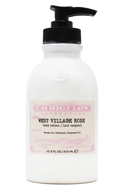 C.o. Bigelow C. O. Bigelow West Village Rose Body Lotion In Colorless