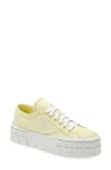 Prada Double Wheel Platform Sneaker In Narciso