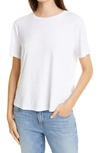 Eileen Fisher Organic Cotton Crewneck T-shirt, Regular & Plus Sizes In White