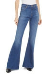 Closed Rawlin Flare Leg Jeans In Dark Blue