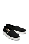 Toms Alpargata Mallow Slip-on Sneaker In Black