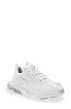 Balenciaga Triple S Sneaker White And Metal Grey