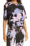 Cotton Citizen Tokyo Crop Tee In Lavender Blast