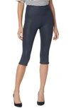 Nydj Pull-on Capri Leggings In Oxford Navy
