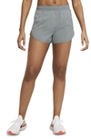 Nike Tempo Luxe Dri-fit Running Shorts In Smoke Grey/smoke Grey