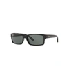 RAY BAN RB4151 SONNENBRILLEN SCHWARZ FASSUNG GRÜN GLAS 59-17