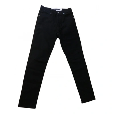 Pre-owned Jil Sander Slim Jeans In Black