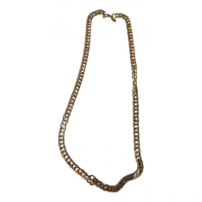 Pre-owned Kenneth Jay Lane Necklace In Gold
