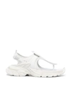Balenciaga Track Thong Strap Sandals In White