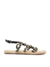 MANEBI FLAT ROPE SANDALS,16465418