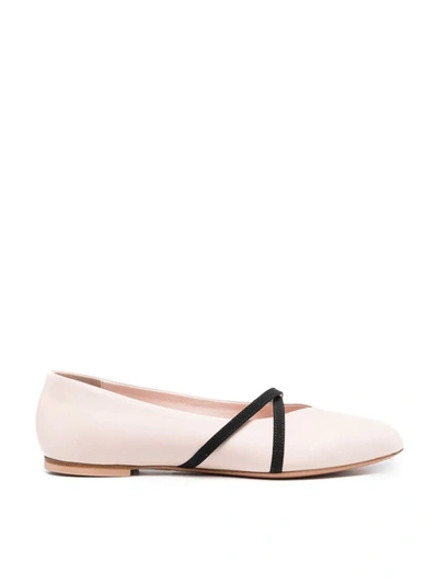 Anna Baiguera Annaflex Strappy Ballerina Shoes In Neutrals