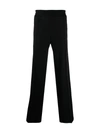 Versace Black Sport Side-panel Track Pants In Black