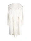 Jil Sander Logo-print Technical Raincoat In White