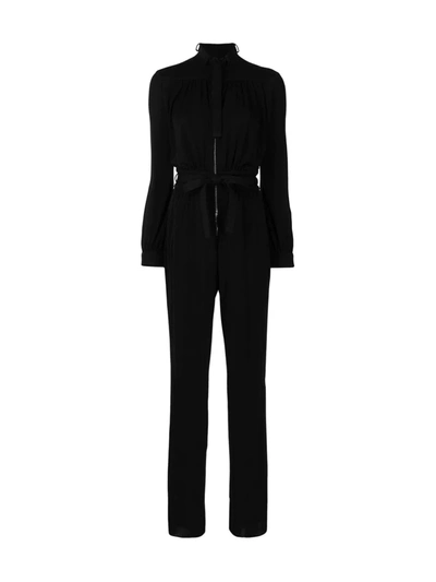 Tom Ford Lightweight Viscose Jersey Jumpsuit In Black