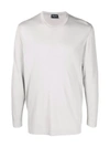 Drumohr Crew Neck Sweatshirt In Grey