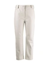 Stella Mccartney Hailey Cropped Trousers In 中性色