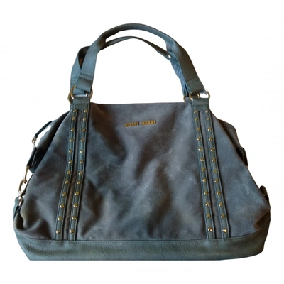 Pre-owned Silvian Heach Vegan Leather Handbag In Grey