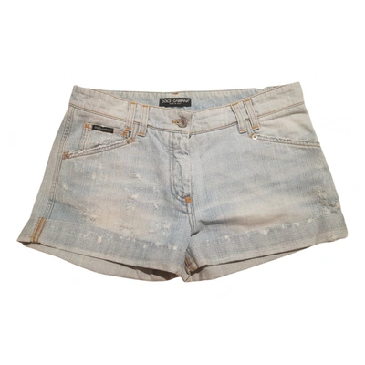 Pre-owned Dolce & Gabbana Shorts In Blue