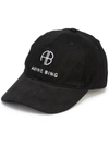 Anine Bing Jeremy Embroidered-logo Baseball Cap In Black
