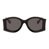 LOEWE BLACK PAULA'S IBIZA LARGE SUNGLASSES