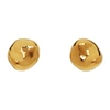 AGMES GOLD SMALL GIA STUD EARRINGS