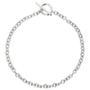 AGMES SILVER CLASSIC CHAIN NECKLACE