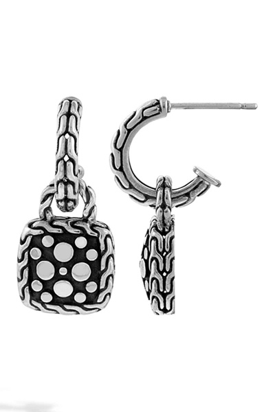 John Hardy Nuansa Square-shaped Dot Drop Earrings