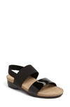 Munro 'pisces' Sandal In Black Multi