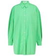 THE FRANKIE SHOP MELODY OVERSIZED COTTON SHIRT,P00582568