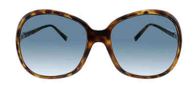 Givenchy Blue Shaded Butterfly Sunglasses Gv 7159/s 0086 60