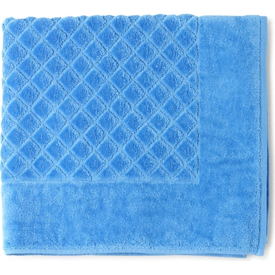 Yves Delorme Étoile Cotton Bath Mat In Blue
