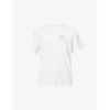 Arc'teryx Emblem Logo-print Cotton-jersey T-shirt In White