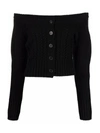 Alexander Mcqueen Cable-knit Wool And Cashmere-blend Cardigan In Nero