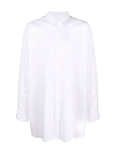 Maison Margiela Classic Cotton Button Up Shirt White