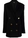 BALMAIN DOUBLE-BREASTED PEACOAT