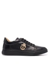 Billionaire Crest Low-top Sneakers In Schwarz