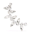 Area Crystal-embellished Spike Ear Cuff In Silber