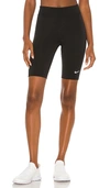Nike Black Sportswear Essential Bike Shorts In Black