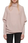 ALLSAINTS RIDLEY FUNNEL NECK WOOL & CASHMERE SWEATER,WK153M