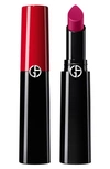 Giorgio Armani Lip Power Long-lasting Satin Lipstick In 506 Brave