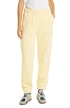 Ganni Software Straight-leg Tracksuit Bottoms In Anise Flower