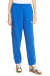 Ganni Software Isoli Logo Sweatpants In Daphne
