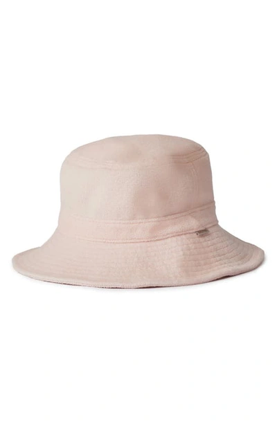 Brixton Petra Packable Bucket Hat In Soft Pink