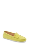 Tod's Penny Driving Moccasin In Yellow